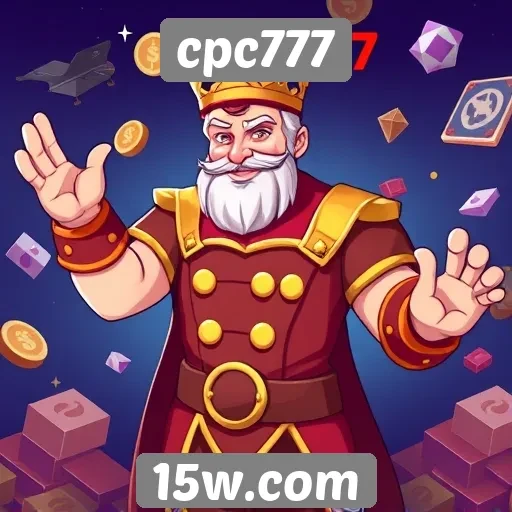 Visão geral do site de jogos cpc777